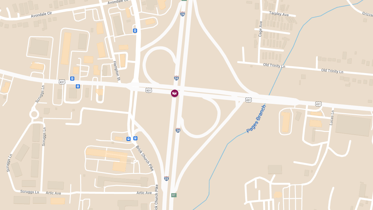 Injuries Reported in Multi-Vehicle Accident on W Trinity Ln at I-65 N Exit Ramp