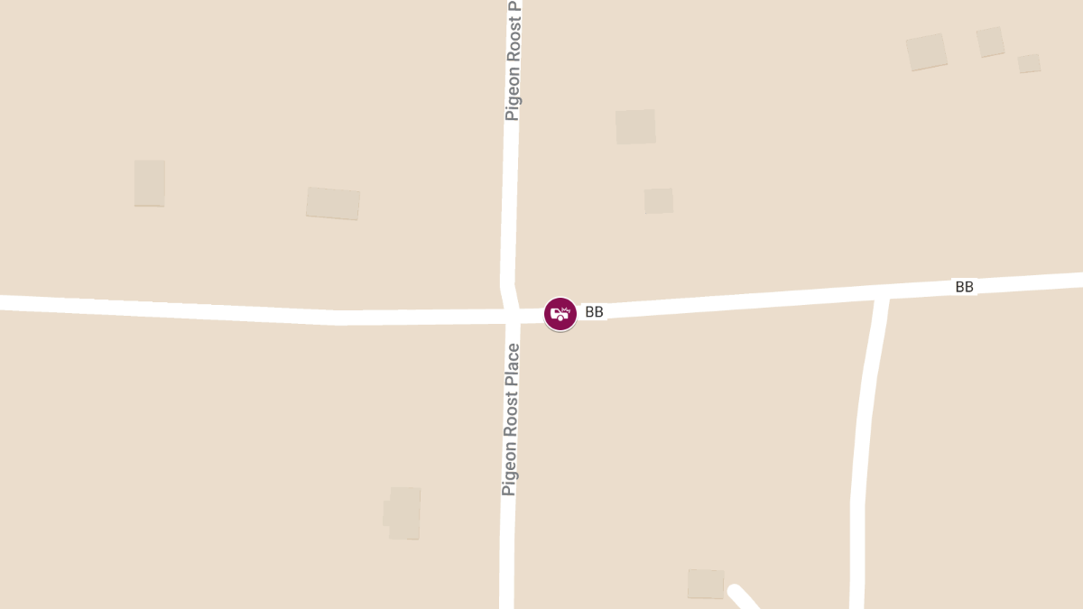 Injuries Reported in Two-Vehicle Crash on Route BB