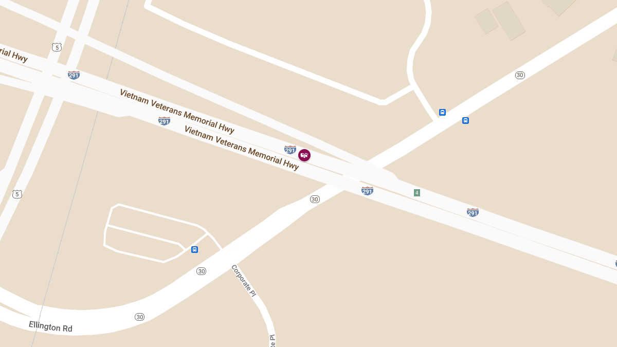 Injuries Reported in Wrong-Way Crash on I-291 Between Exits 4 and 5