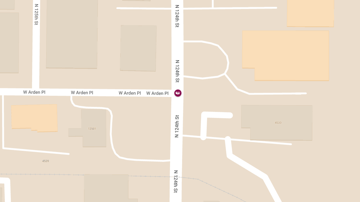 Injuries in 2-Vehicle Collision at 124th St & Arden Pl