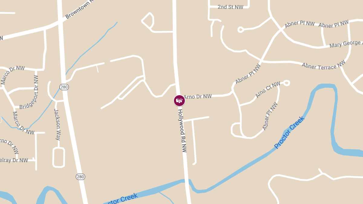 Injuries in Accident at 1730 Hollywood Rd NW