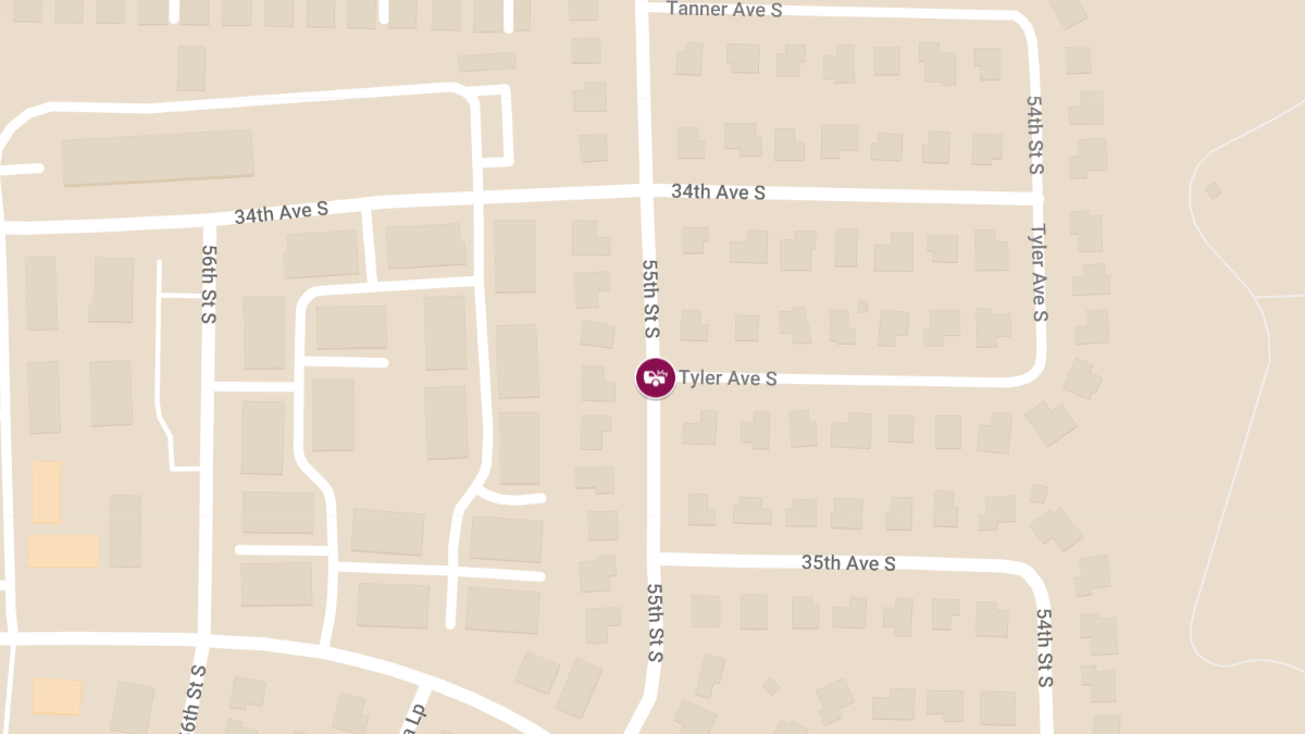 Injuries in Accident at 55th St S
