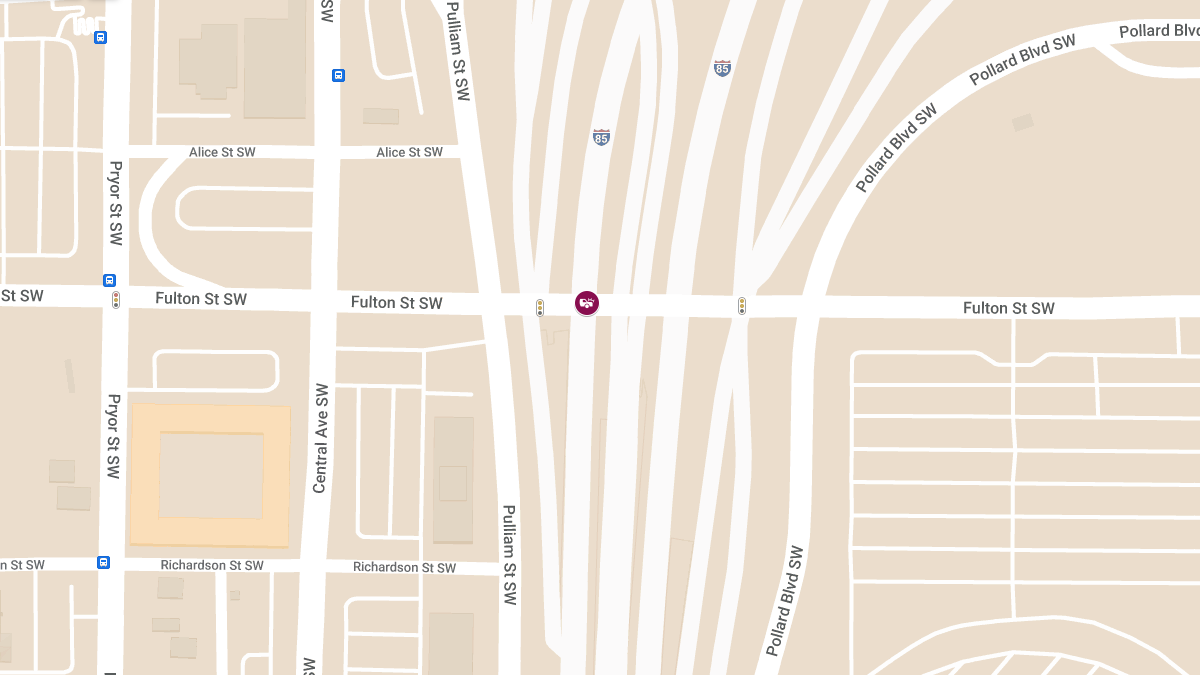 Injuries in Accident at I-75 N and Fulton St SW