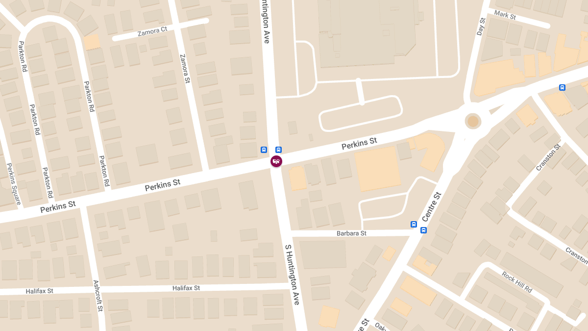 Injuries in Accident at S Huntington Ave & Perkins St