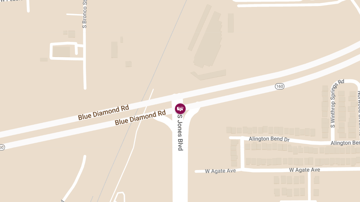 Injuries in Accident at S Jones Blvd and Blue Diamond Rd