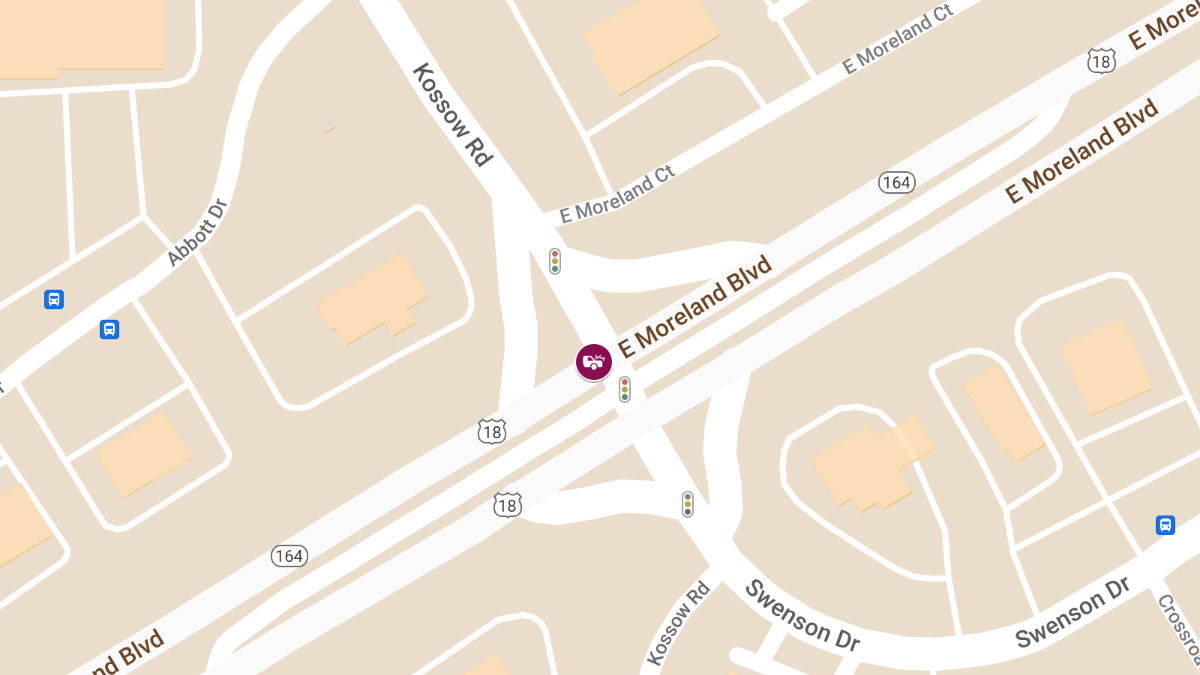 Injuries in Accident at Walgreens on E Moreland Blvd