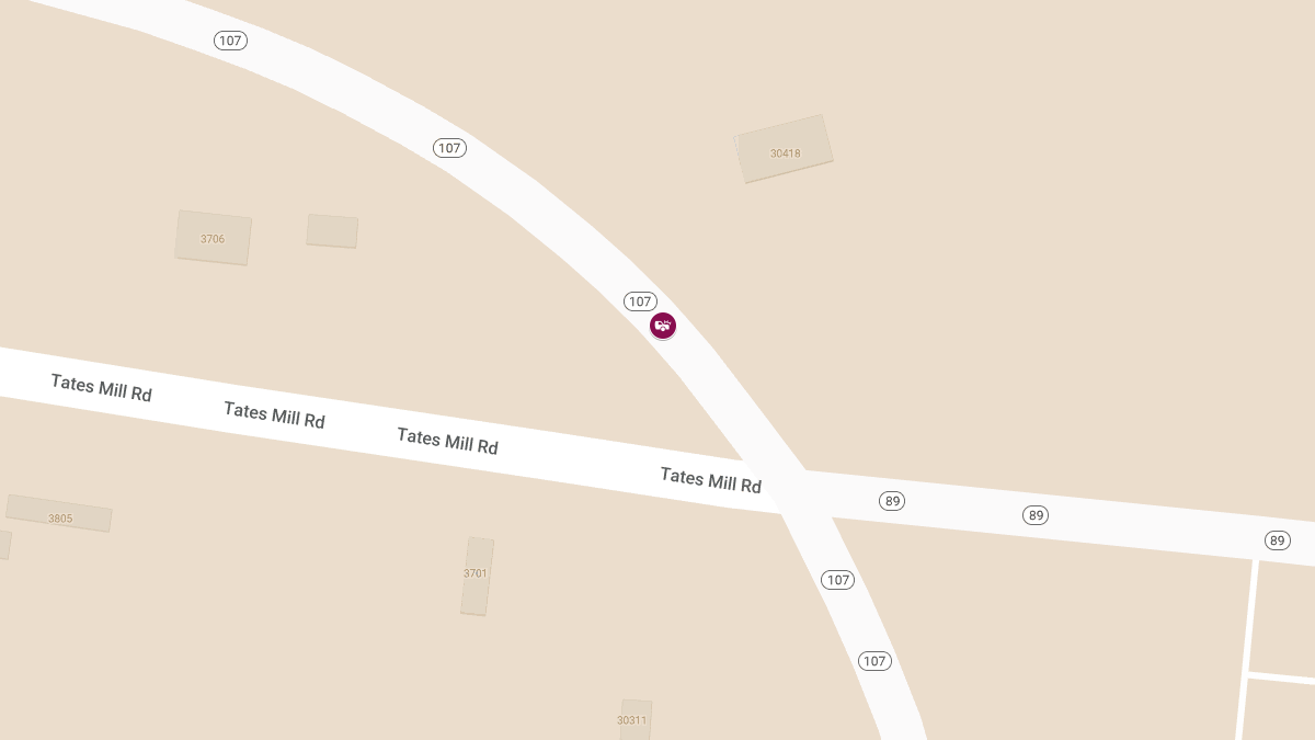 Injuries in Accident on SB SH 107 Near SH 89