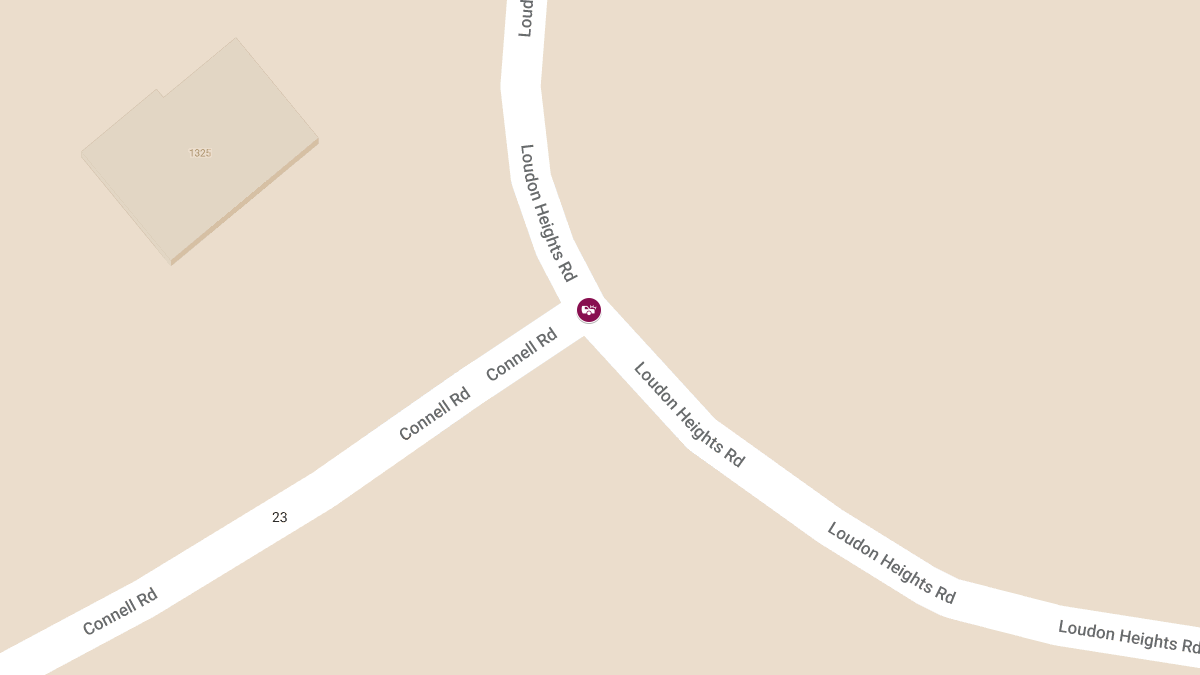 Injuries in Collision at Connell Rd & Loudon Heights Rd