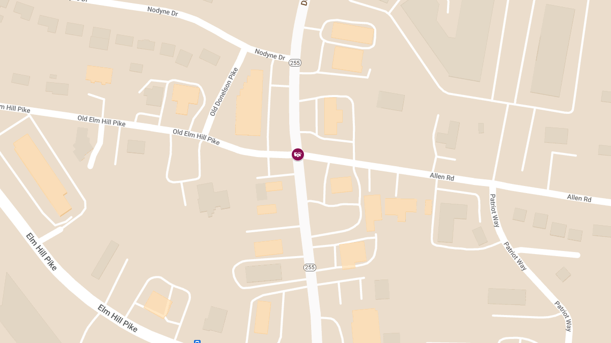 Injuries in Collision at Donelson Pike & Old Elm Hill Pike