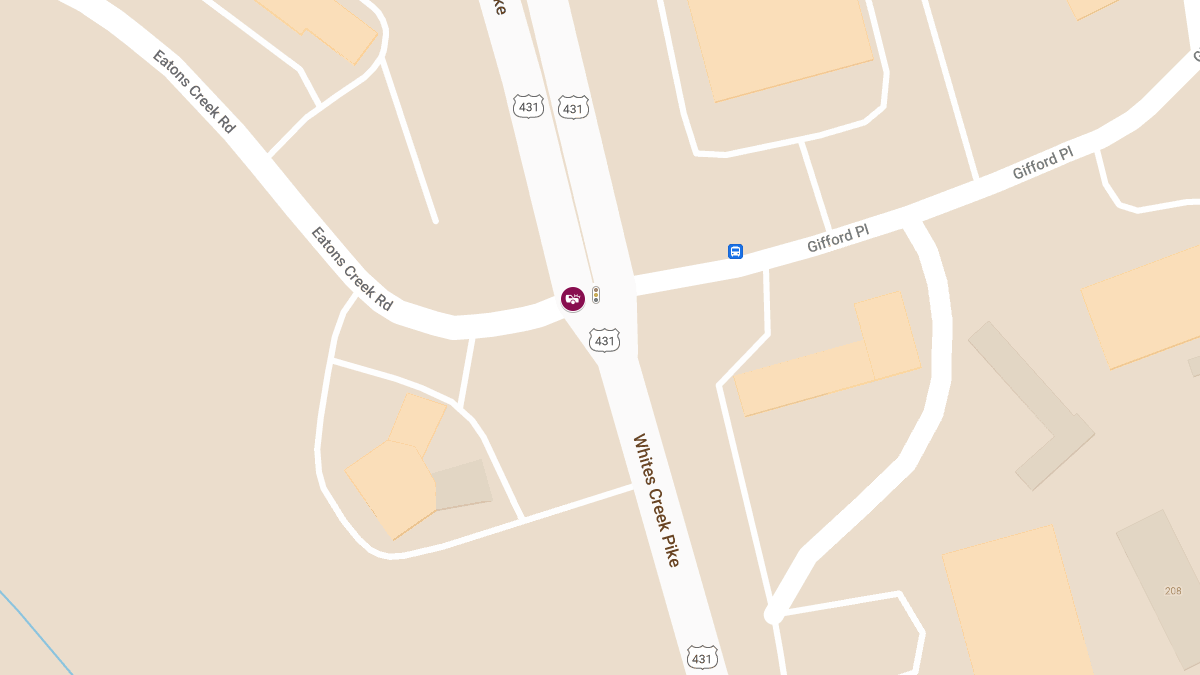 Injuries in Collision at Eatons Creek Rd & Whites Creek Pike