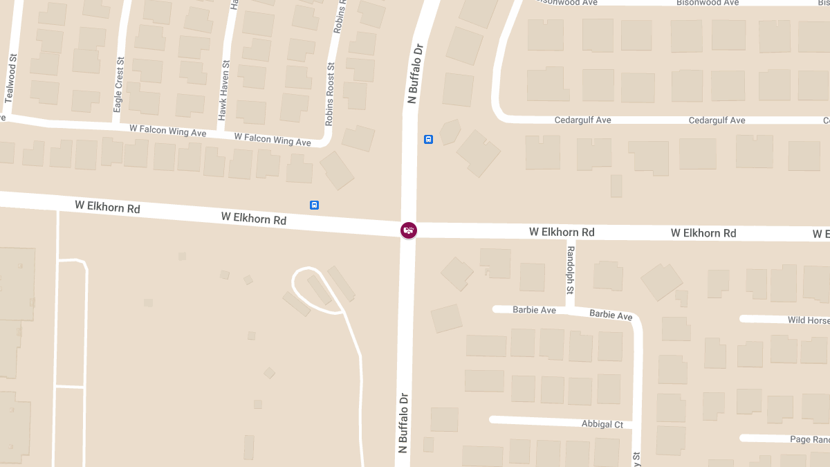 Injuries in Collision at Elkhorn Rd & N Buffalo Dr