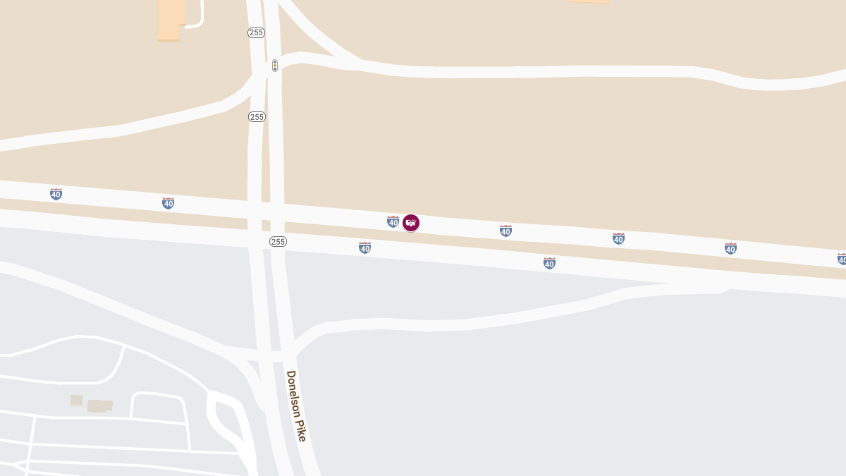 Injuries in Collision at Exit 216 I-40 W Near Donelson Pike Exit