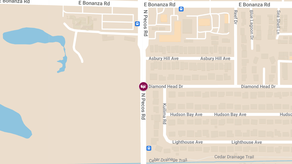 Injuries in Collision at N Pecos Rd & Diamond Head Dr