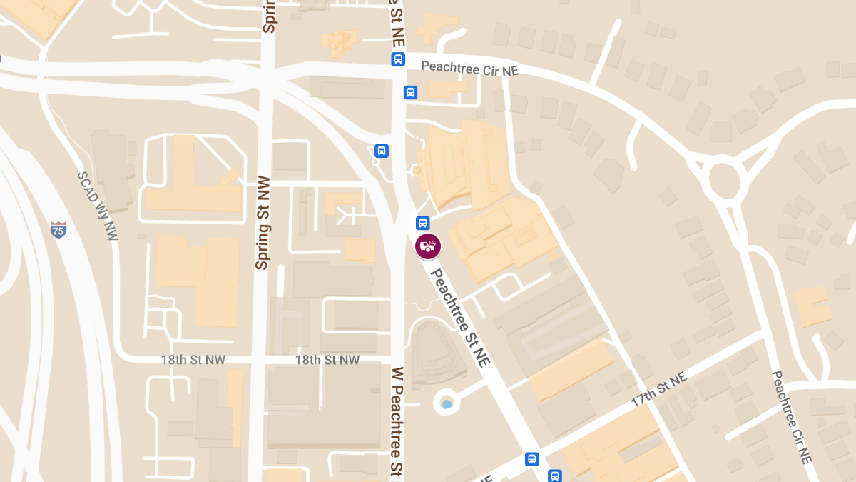 Injuries in Crash at 1474 W Peachtree St NW