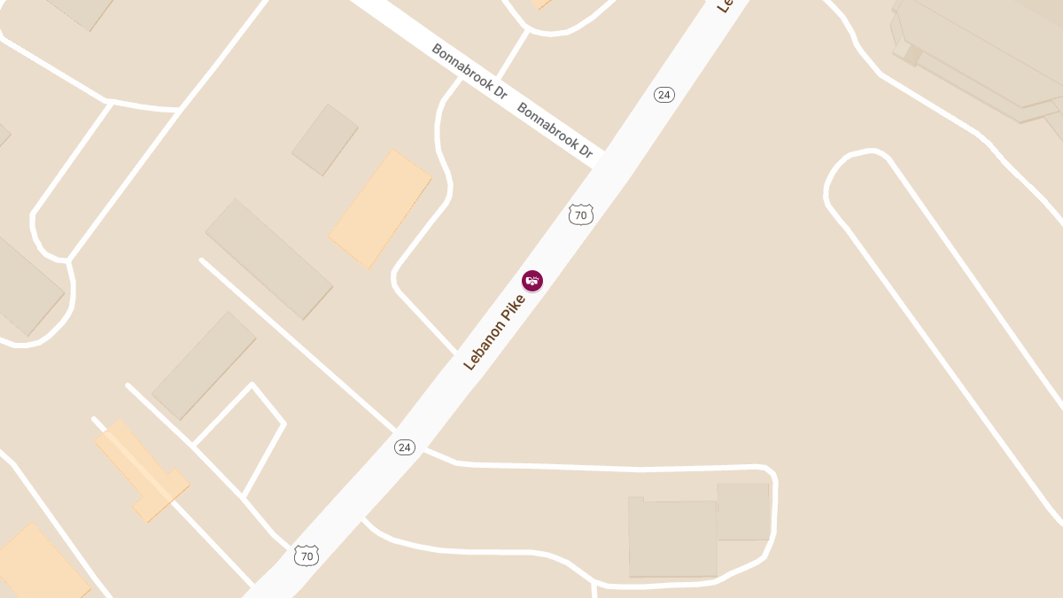 Injuries in Crash at 3462 Lebanon Pike