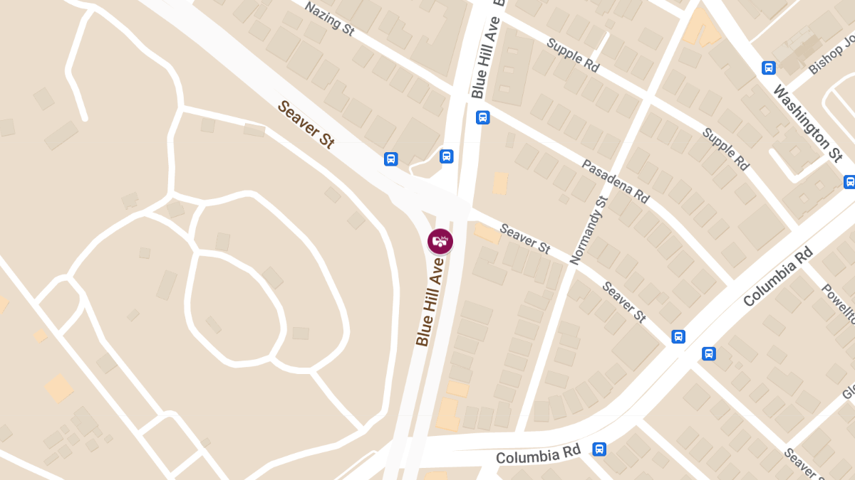 Injuries in Crash at 624 Blue Hill Ave
