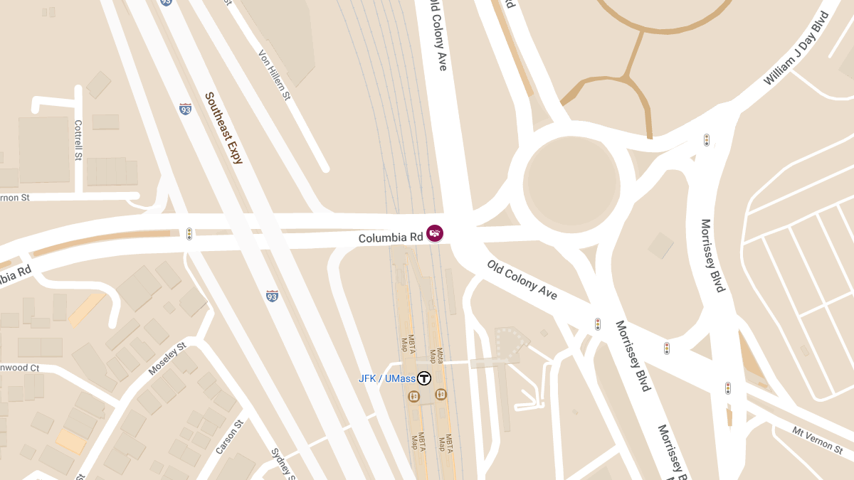 Injuries in Crash at 853 Columbia Rd