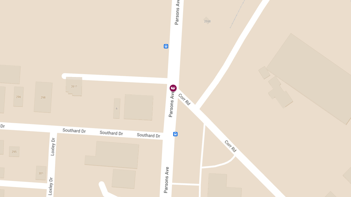 Injuries in Crash at Corr Rd & Parsons Ave
