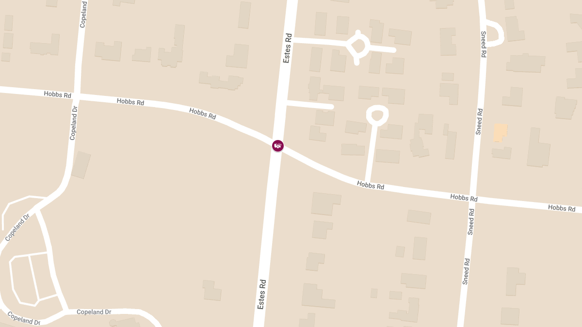 Injuries in Crash at Estes Rd & Hobbs Rd