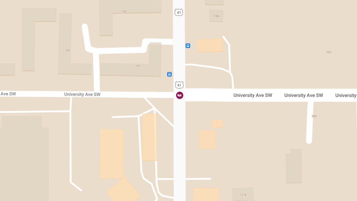 Injuries in Crash at University Ave SW & Metropolitan Pkwy SW