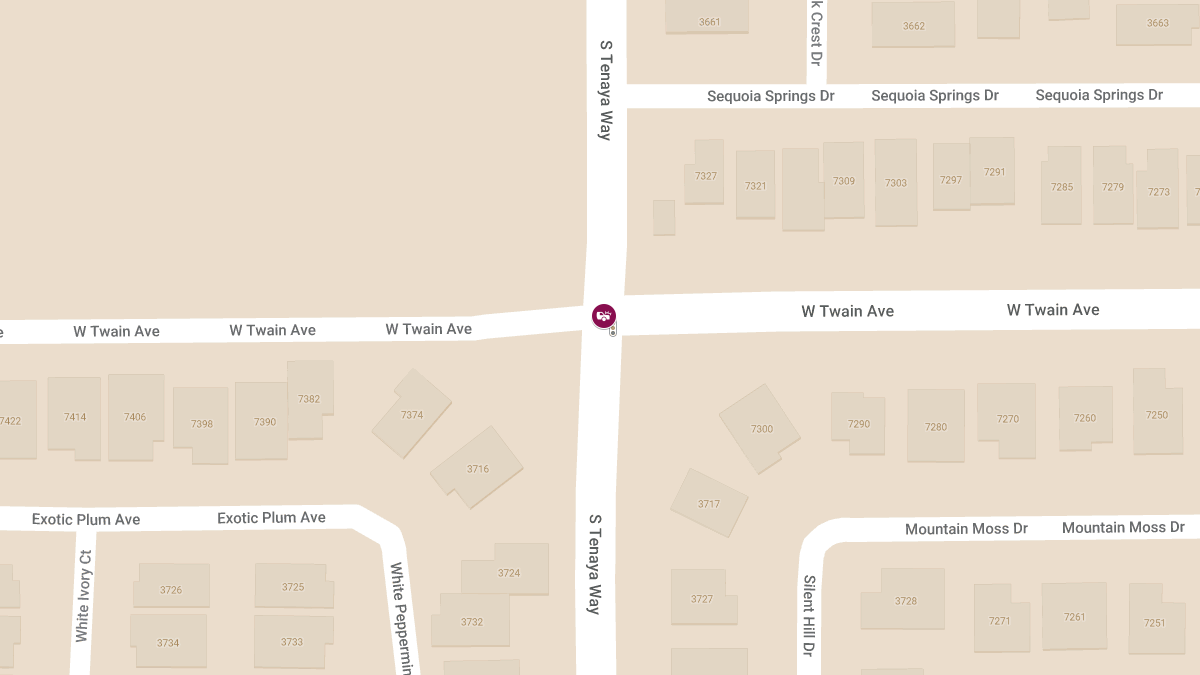 Injuries in Crash at W Twain Ave & S Tenaya Way