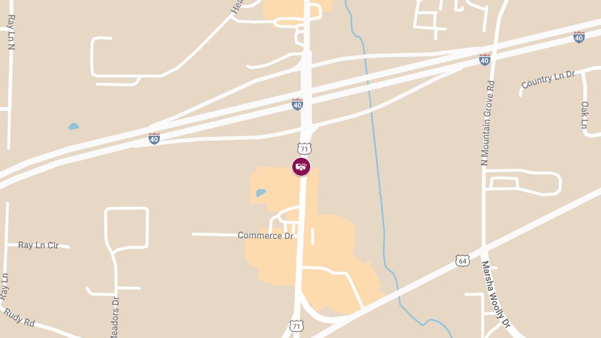 Injuries in Crash on SB U.S. Highway 71 near I-40