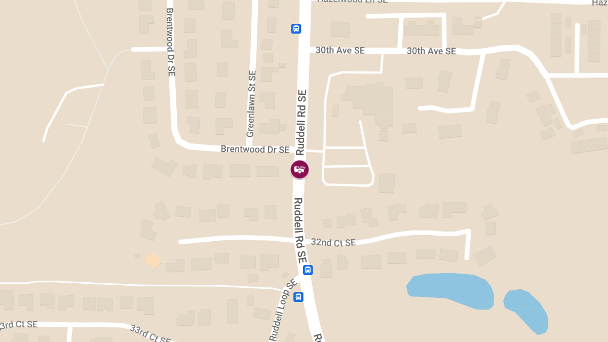 Injuries in Head-On Collision at Ruddell Rd and Brentwood Dr