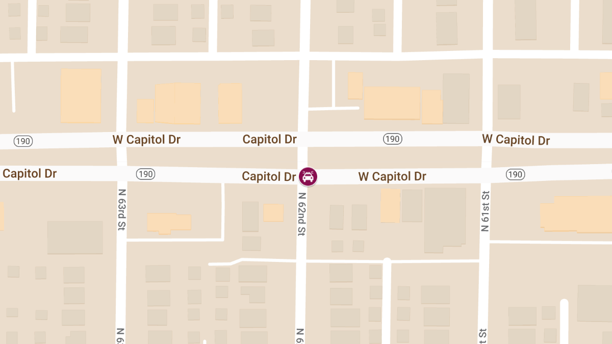 Injuries in High-Speed Chase Leads to Crash into House on W. Capitol Dr