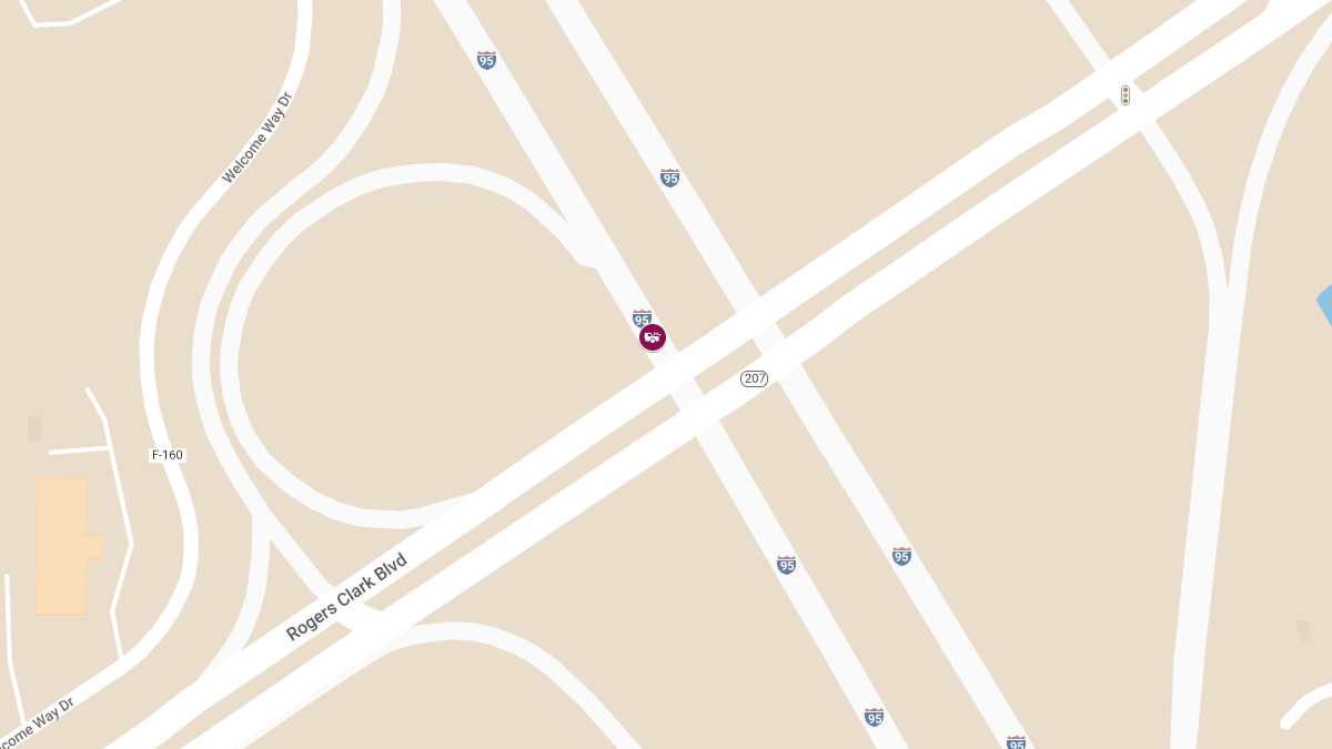 Injuries in Overturned Tractor-Trailer on I-95 N at MM83