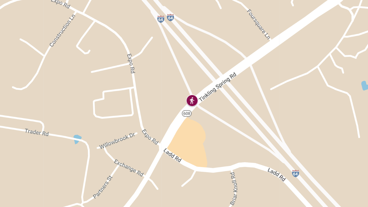 Injuries in Pedestrian Accident on Tinkling Springs Rd Near I-64