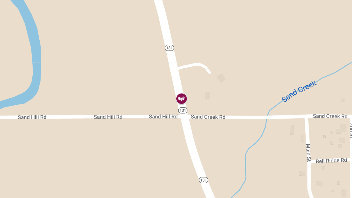 Injuries in Rollover Crash on State Hwy 131