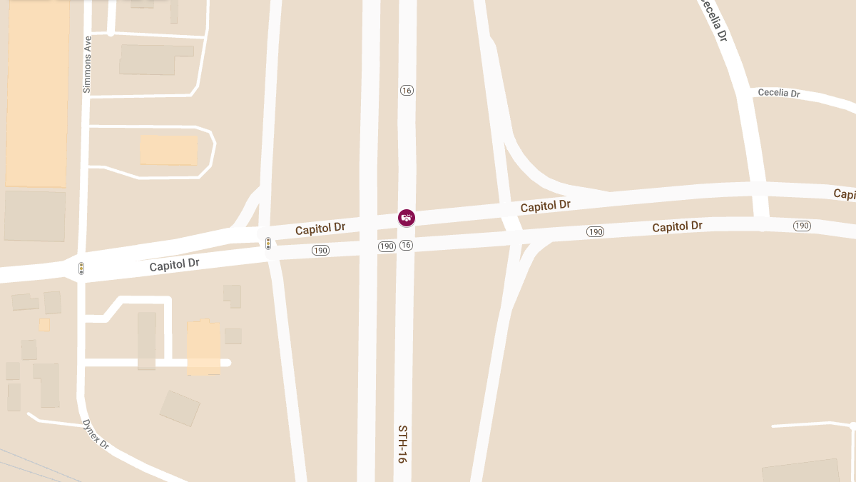 Injuries in Two-Vehicle Collision on WB 16 On Ramp at Capitol Dr