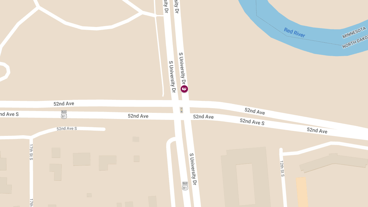 Injuries in Vehicle Collision on University Dr N
