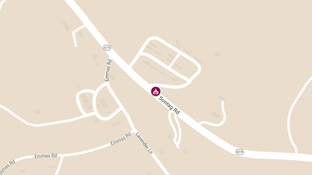 Injuries in Vehicle Fire on Sontag Rd at County Park