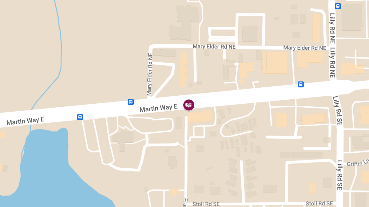 Injury Accident Blocking Westbound Lanes on 3500 Block of Martin Way