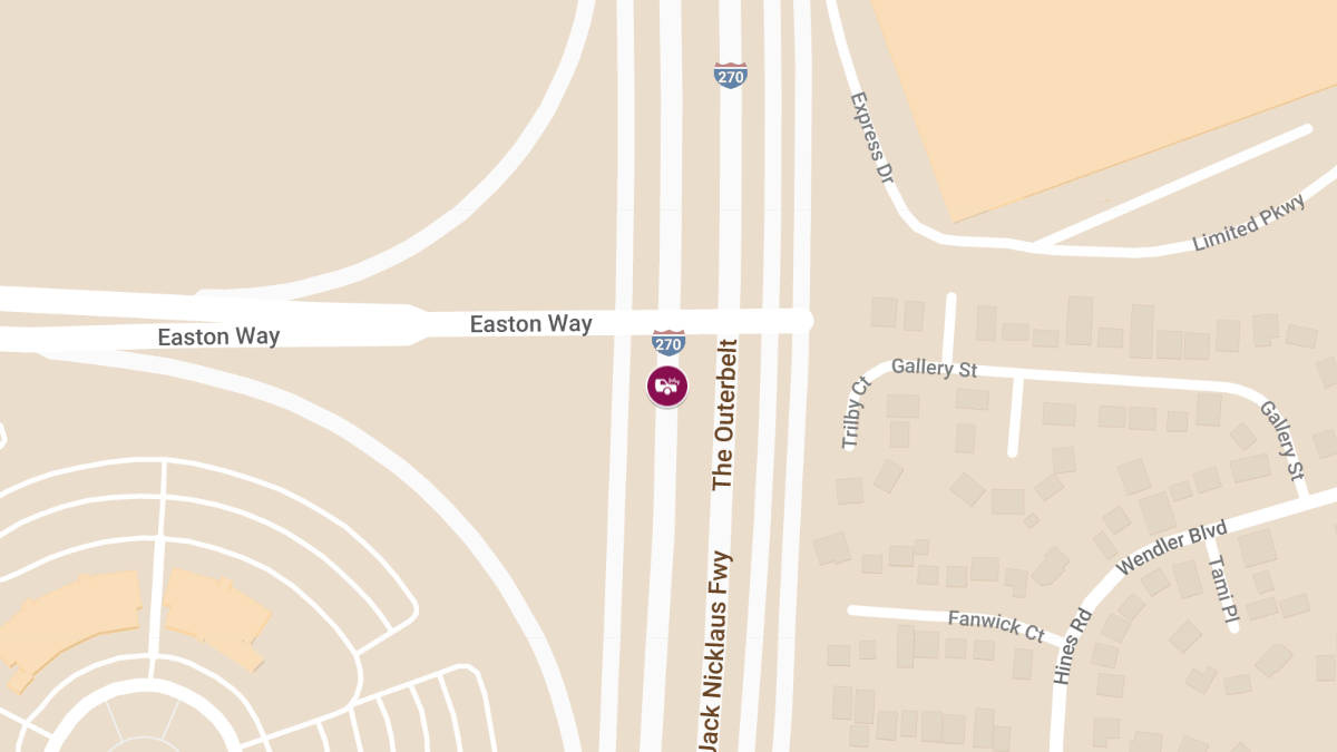 Injury Accident on I-270 North Near Easton/161 Exit