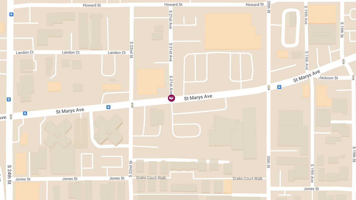 Injury Accident Involving Fire Department Vehicle at 21st & St. Mary’s Ave