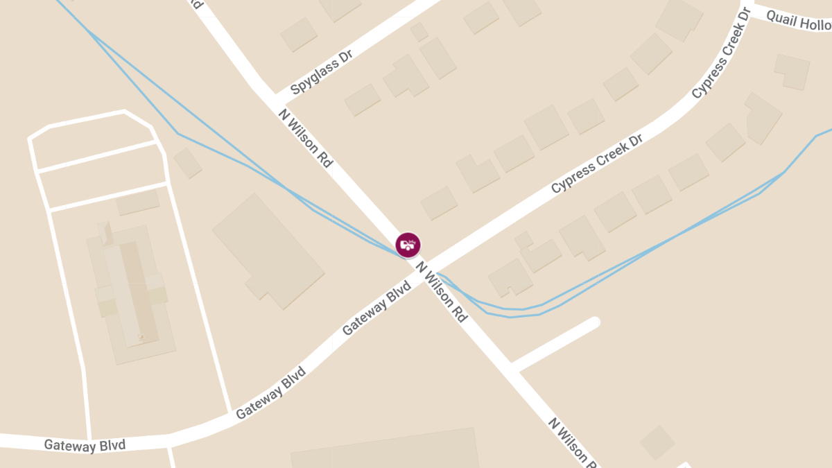 Injury Accident Reported at Cypress Creek Dr and Wilson Rd