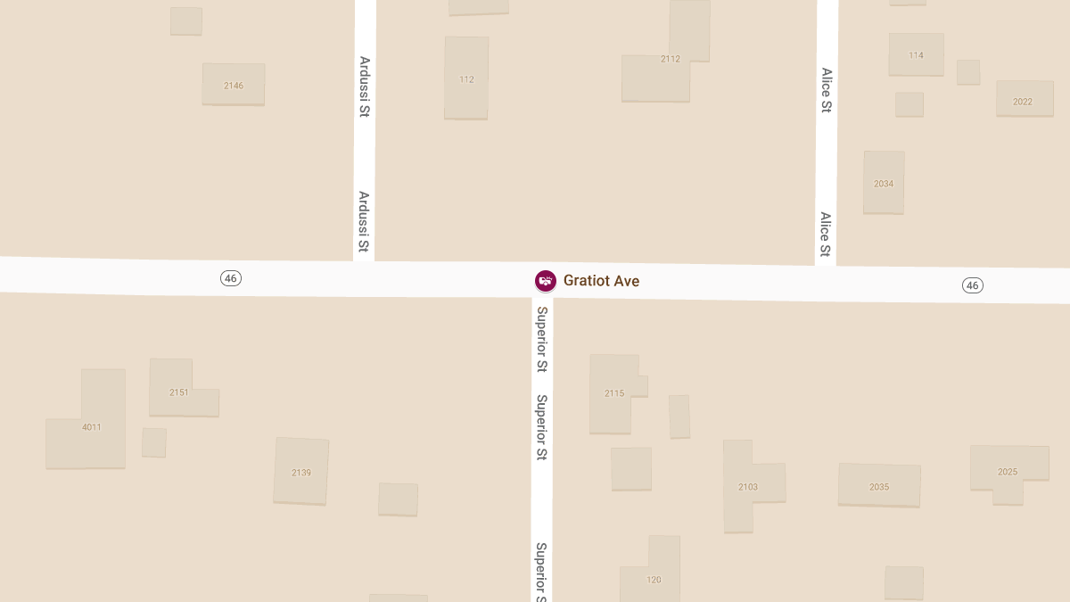 Injury Accident Reported at Gratiot and Superior