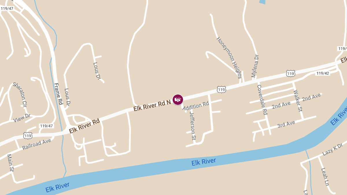 Injury Accident Reported on Elk River Rd N