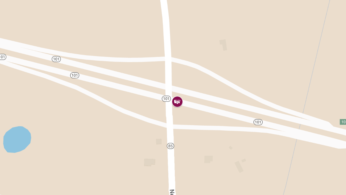 Injury Accident and Vehicle Fire on Route 101 EB Between Exits 9 & 10