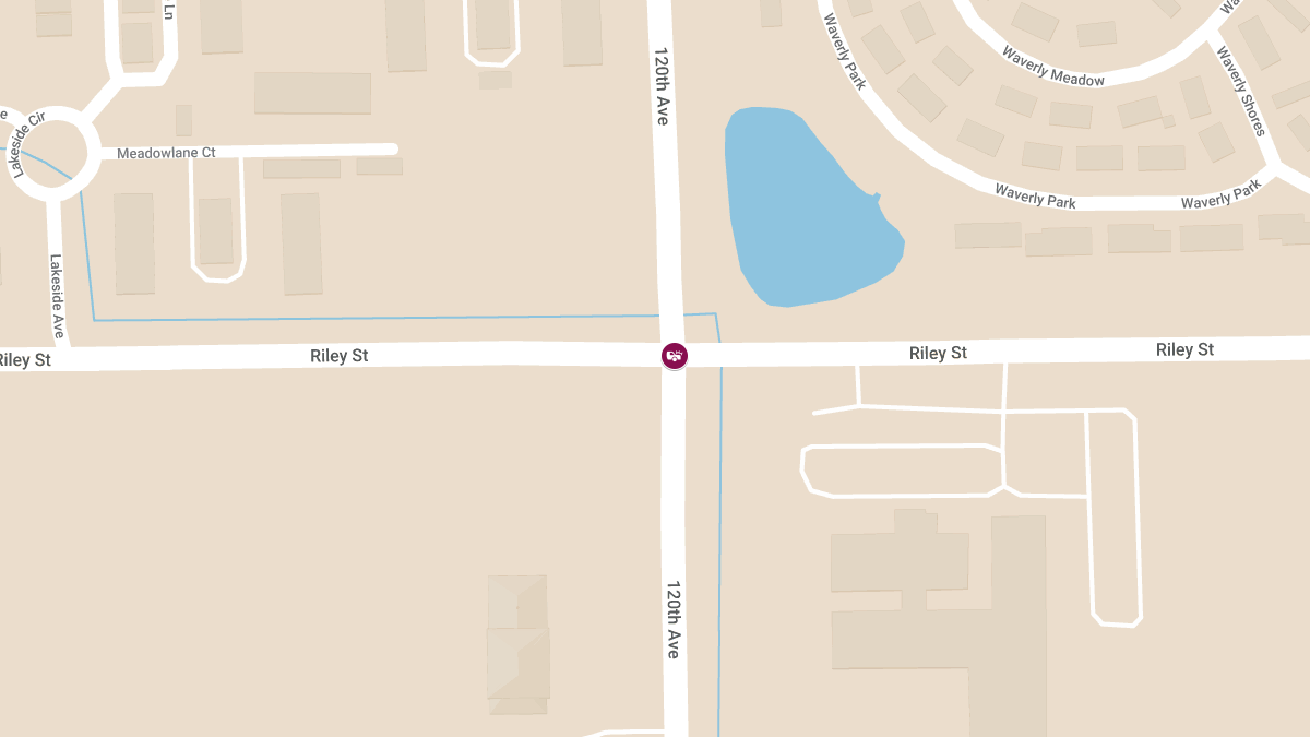 Injury Accident at 120th Ave & Riley St