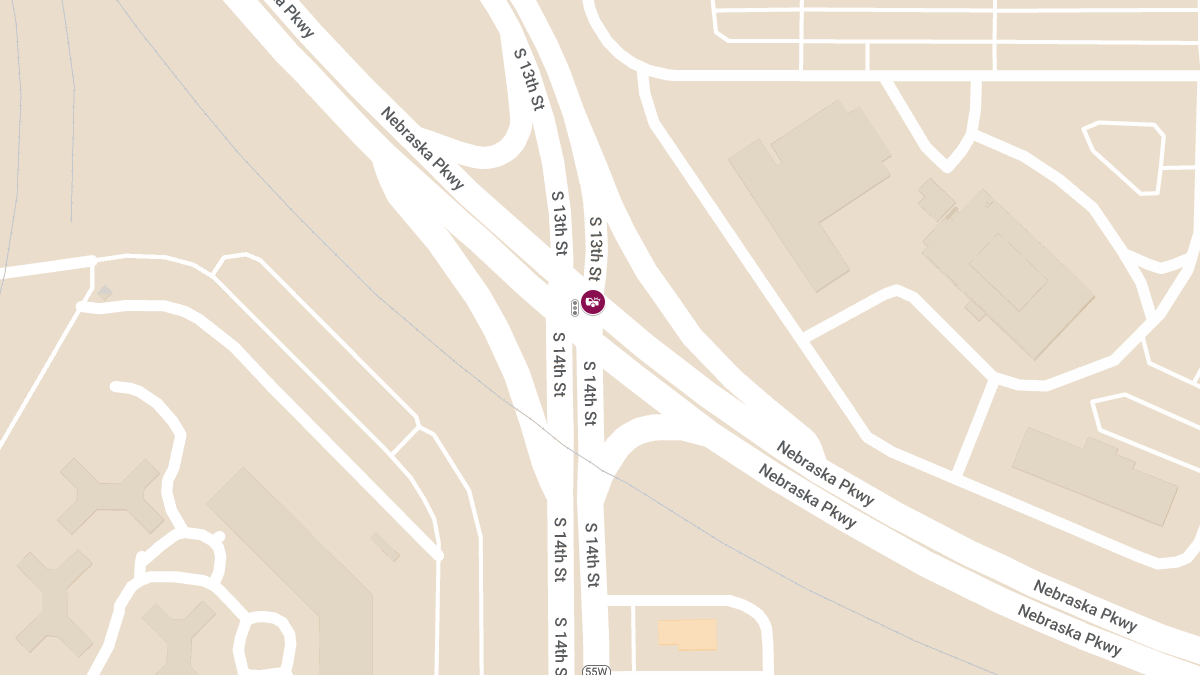 Injury Accident at 14th St & Nebraska Parkway