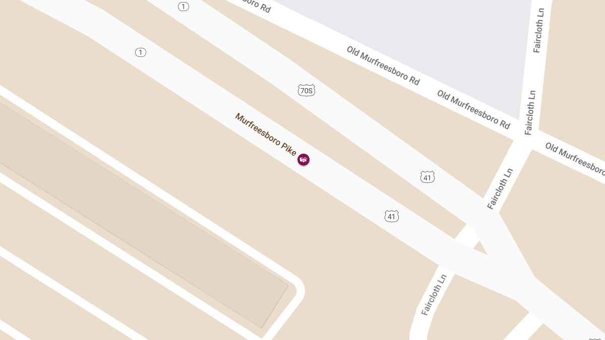 Injury Accident at 1671 Murfreesboro Pike