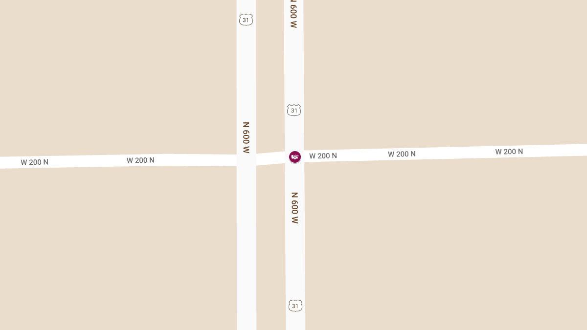 Injury Accident at 200 North & US-31