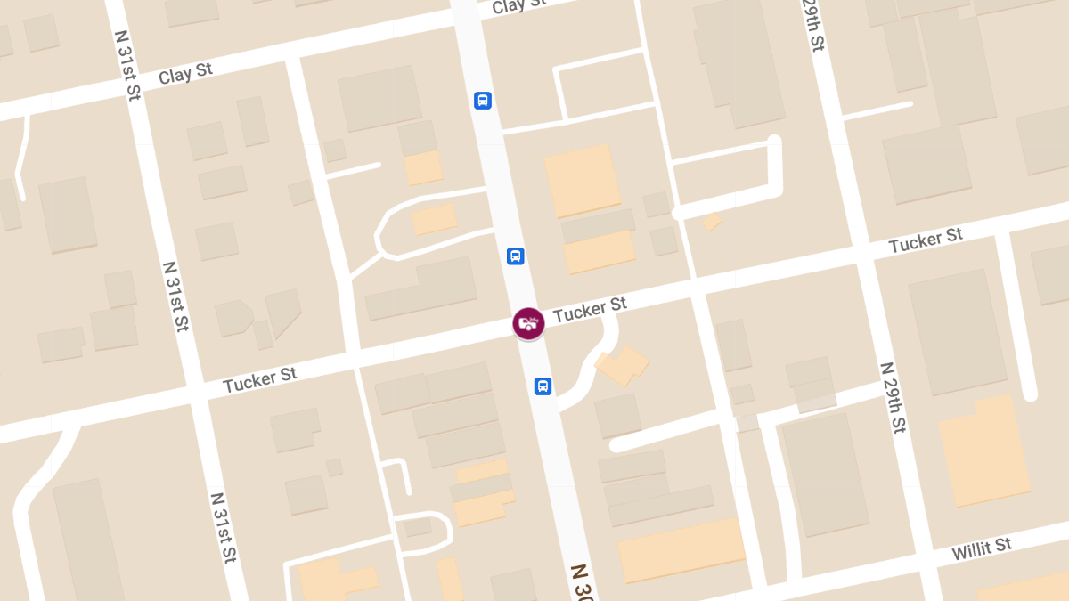 Injury Accident at 30th St & Tucker St