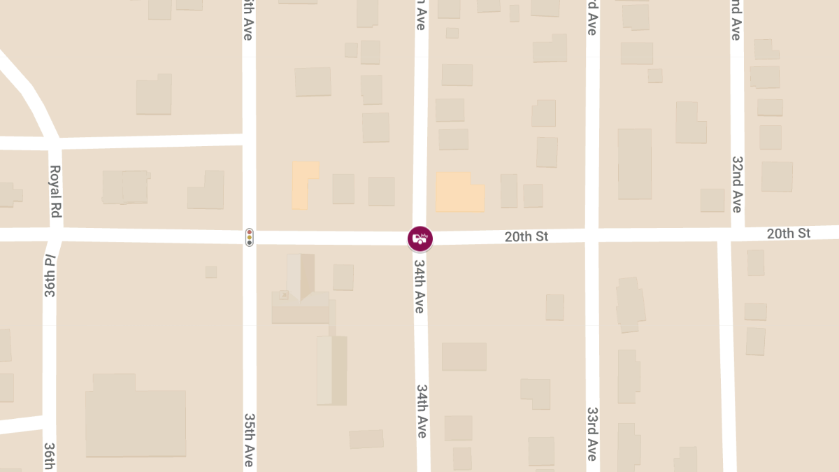 Injury Accident at 34th Ave & 20th St