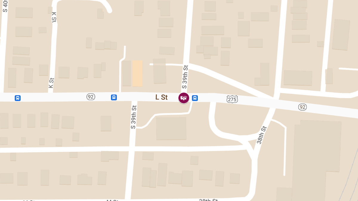 Injury Accident at 39th St & L St