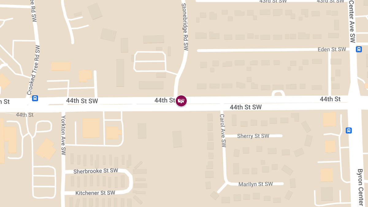 Injury Accident at 44th St & Stonebridge Dr SW