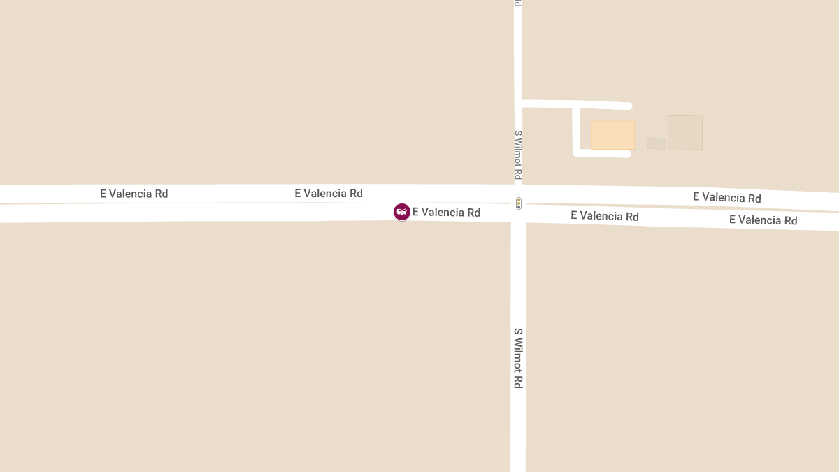 Injury Accident at 6000 E Valencia Rd